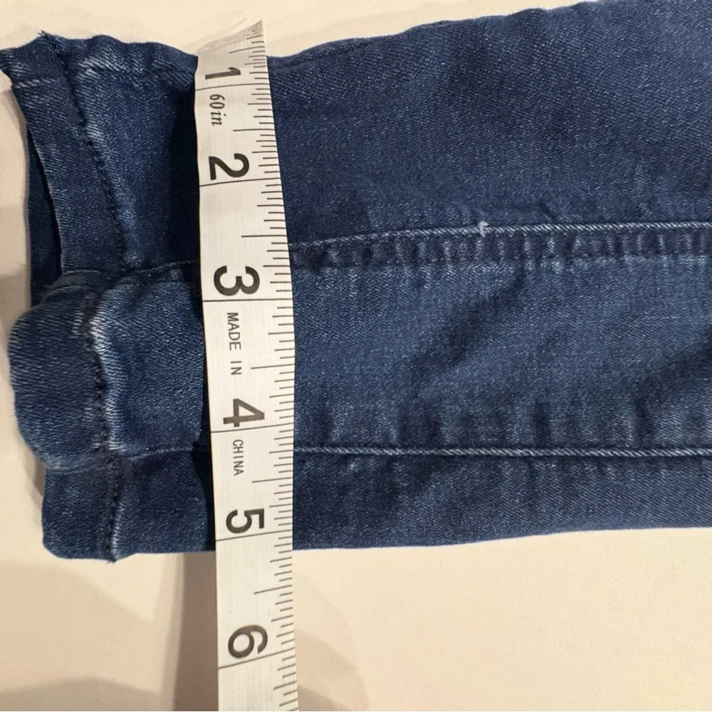 We The Free Pull-On Jeggings Blue Stretch Skinny Denim Pants